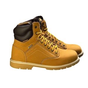 NEW Hi-Tec X-T Mens 11 Cade Steel Toe Waterproof Work Boots Wheat Brown CH80044M